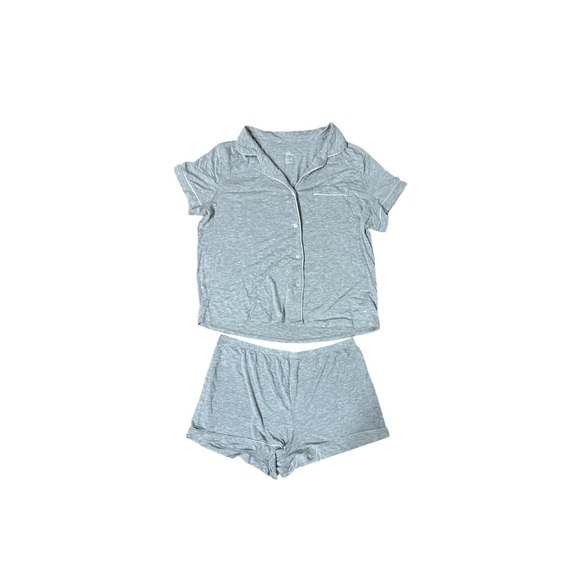 Stars Above Target Women's Short Sleeve Notch Collar Top and Shorts Pajama Set - Picture 3 of 3